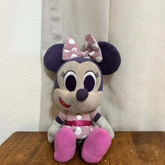 Disney Junior Music Lullabies Minnie Mouse Collectible Plush Stuffed Animal Soft - Picture 1 of 9